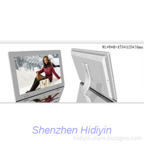 17 inch digital photo frame with MP3 music video picture playback